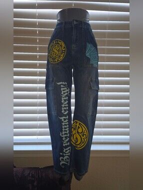 LIMITED EDITION: Jackson Hewitt “Big Refund Energy” Jeans X small